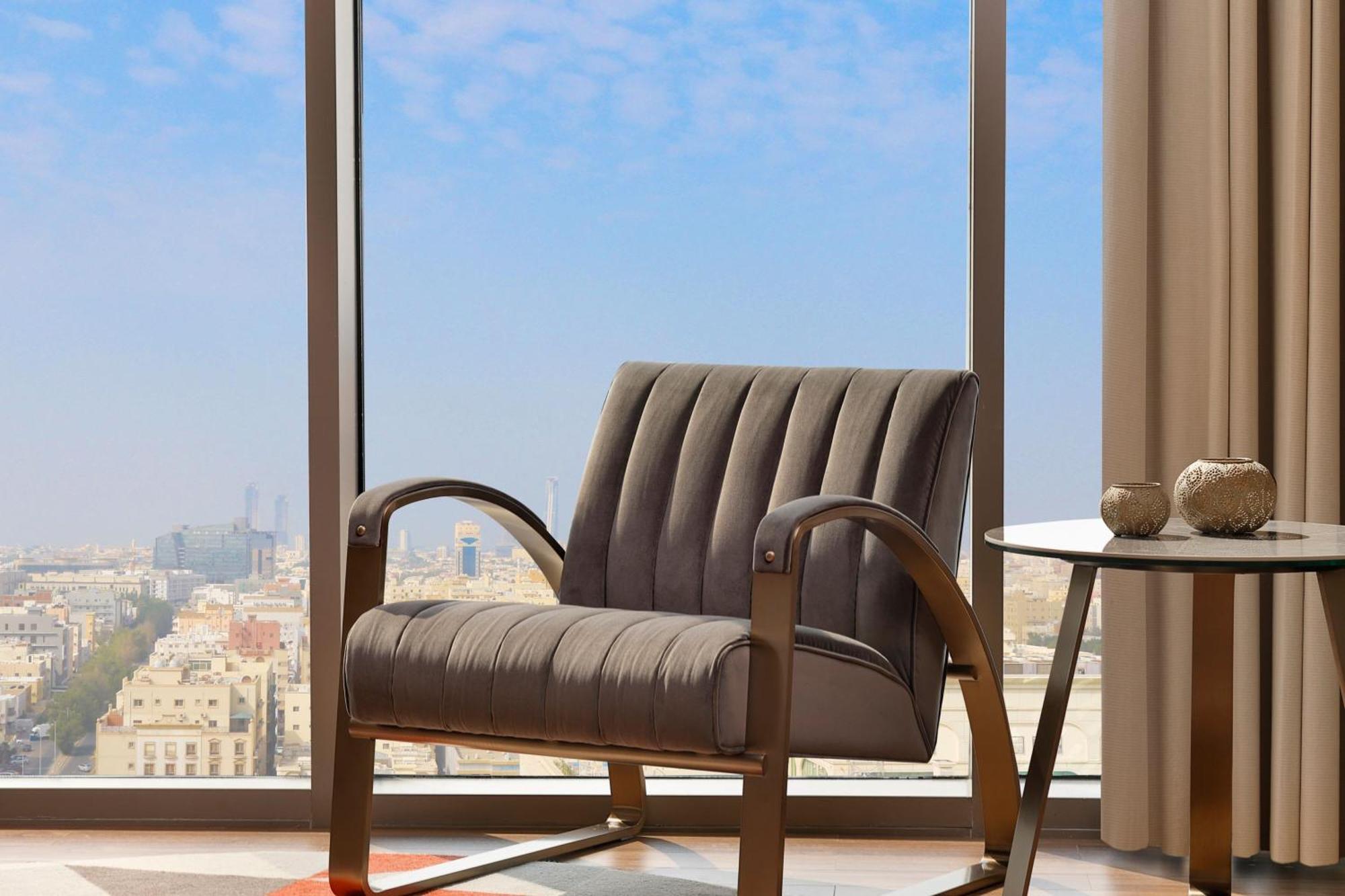 Jeddah Marriott Hotel Madinah Road エクステリア 写真 The 3D rendering of the interior of the apartment